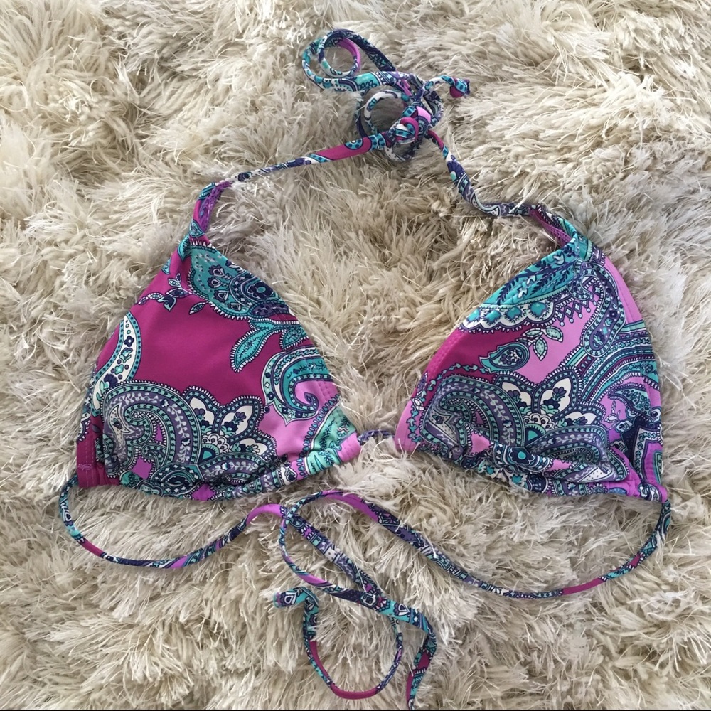 Paisley Blue bikini top 👙